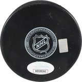 Adam Oates Autographed Washington Capitals Logo Puck NHL Top 100 JSA 54001