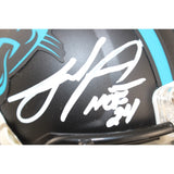Julius Peppers Signed Carolina Panthers Eclipse Mini Helmet HOF Beckett 53654