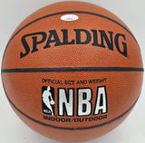 Dave Ellis Autographed NBA Leather Basketball San Antonio Spurs JSA #AZ56120