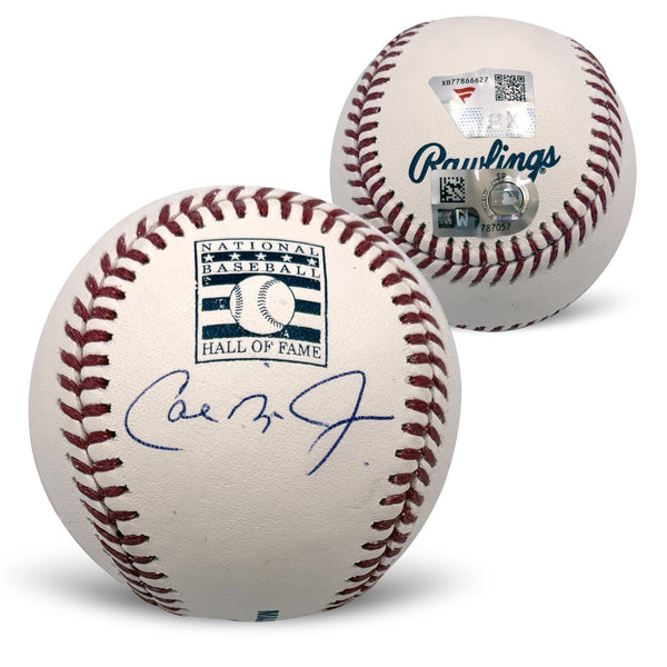 Cal Ripken Jr Autographed Baltimore Orioles HOF Baseball With Case Fanatics