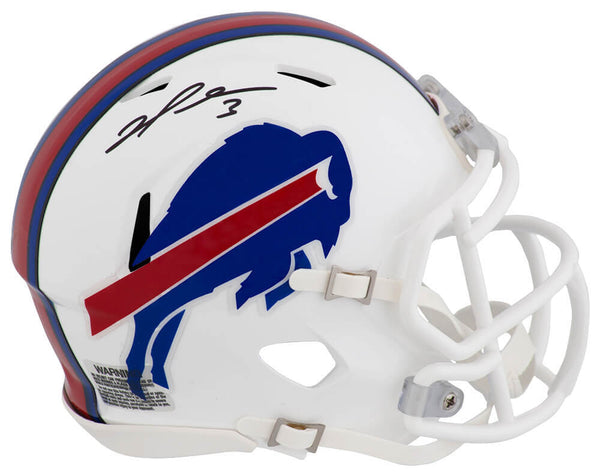 Damar Hamlin Signed Buffalo Bills Riddell Speed Mini Helmet - (SCHWARTZ COA)