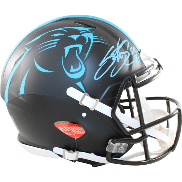 Steve Smith Autographed/Signed Carolina Panthers Helmet Proline Alt 22 RAD 58612