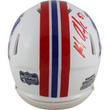Rob Gronkowski Autographed New England Patriots TB Mini Helmet Radtke 49860