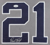 Paul O'Neill Signed New York Yankees 35'x43' Framed Jersey (JSA COA) All Star OF