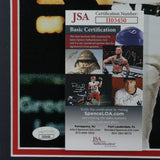 Charlie Sheen Signed Major League 18x22 Framed Photo (JSA COA) Wild Thing Vaughn