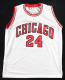 Noa Essengue Signed Bulls Jersey (Beckett) Chicago 2025 1st Round Pk #12 Overall