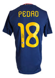 Pedro Signed Spain 2010 Adidas Soccer Jersey BAS