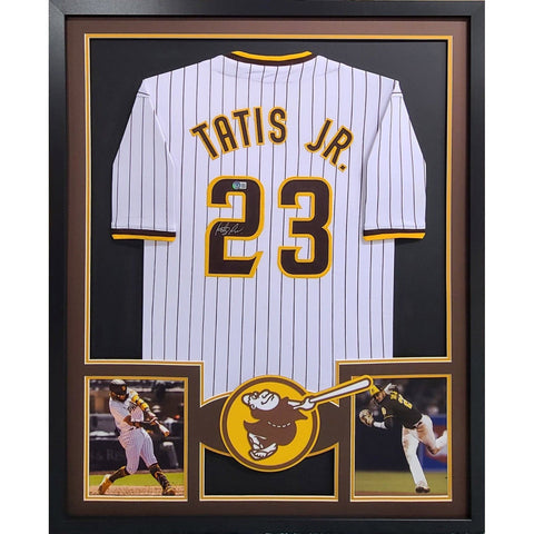 Fernando Tatis Jr. Autographed Framed San Diego Padres Jersey