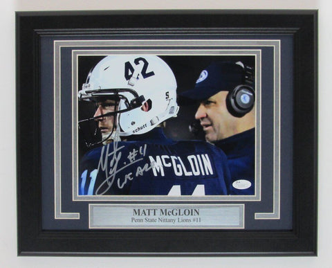 Matt McGloin PSU Signed/Autographed 8x10 Photo Framed 135863