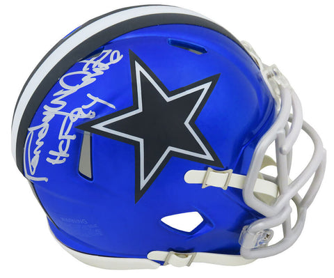Randy White Signed Dallas Cowboys FLASH Riddell Mini Helmet w/HOF'94 - (SS COA)