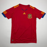 Autographed/Signed Xavi Hernandez Spain Red Soccer Jersey Beckett BAS COA 2