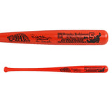 Brooks Robinson Signed Baltimore Orioles Cooperstown Orange MLB Bat - Mr. Oriole