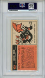 Ron Mix Autographed/Signed 1965 Topps Super #168 Trading Card PSA Slab 43818