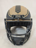 SAQUON BARKLEY SIGNED PHILADELPHIA EAGLES F/S STS 2 SPEED REPLICA HELMET BAS