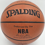 John Wooden Autographed NBA Leather Basketball UCLA "UCLA" PSA/DNA #AN83022