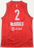 Aari McDonald Signed Indiana Fever WNBA Nike Authentic Jersey /PSA/2021 Draft Pk