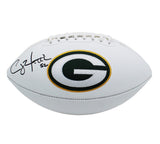 Clay Matthews Signed Green Bay Packers Embroidered White NFL Football