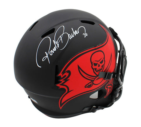 Ronde Barber Signed Tampa Bay Buccaneers Speed Full Size Eclipse NFL Helmet