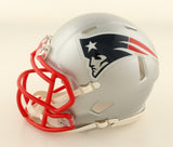 Jaylinn Hawkins Signed New England Patriots Mini Helmet (Beckett) Ex-Cal Bear DB