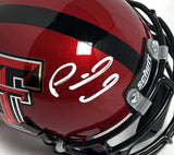 Patrick Mahomes II Autographed Texas Tech Speed Mini Helmet - Beckett Holo