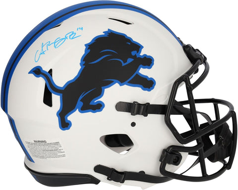Amon-Ra St. Brown Detroit Lions Autographed Lunar Eclipse Speed Authentic Helmet