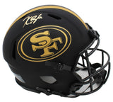 Kaelon Black Signed San Francisco 49ers Speed Eclipse Authentic NFL Helmet