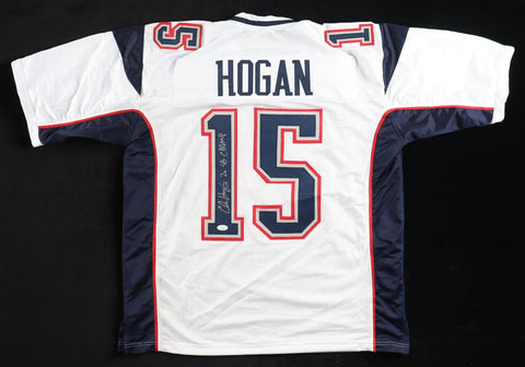 Chris Hogan Signed New England Patriots Jersey Inscribed "2X SB CHAMP" (JSA)