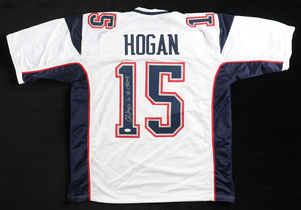 Chris Hogan Signed New England Patriots Jersey Inscribed "2X SB CHAMP" (JSA)