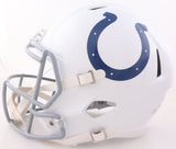 Reggie Wayne Signed Indianapolis Colts Full Sized Helmet (JSA) Miami Hurricanes