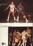 Billy Cunningham, Monroe & Hayes Autographed Magazine Page Photo Beckett AE08242