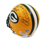 Multi-Signed Green Bay Packers Hall of Famers Proline Helmet With 11 Signatures