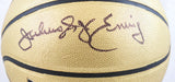 Julius Erving Autographed NBA Wilson Gold Edition Basketball - Beckett W Holo