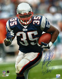 Patrick Pass Signed New England Patriots Jersey "3x SB Champ" JSA COA / Fullback