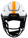 Steelers Chase Claypool Mapletron Signed Lunar Speed Flex Full Size Helmet BAS W