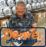 Jim Plunkett Autographed Las Vegas Raiders VSR4 Mini Helmet w/insc BAS 40059