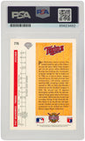 Pat (Patrick) Mahomes Sr. Signed Twins 1992 UD Rookie Baseball Card #776 - (PSA)