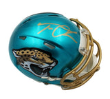 Trevor Lawrence Signed Jacksonville Jaguars Speed Flash NFL Mini Helmet
