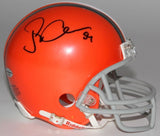 Jordan Cameron Signed Browns Mini Helmet (Leaf COA) Cleveland's top Draft Pick