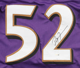 Ray Lewis Signed Baltimore Ravens Pro Cut Jersey/Beckett/ 13xPro Bowl Linebacker