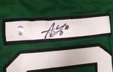 New York Jets Allen Lazard Autographed Green Jersey Beckett BAS QR #W019668