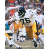 Mean Joe Greene Signed Pittsburgh Steelers Jersey (JSA) 4xSuper Bowl Champion