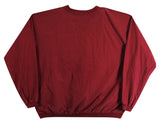 OU Barry Switzer & Bob Stoops Signed Maroon Windbreaker BAS Witnessed #2W701844