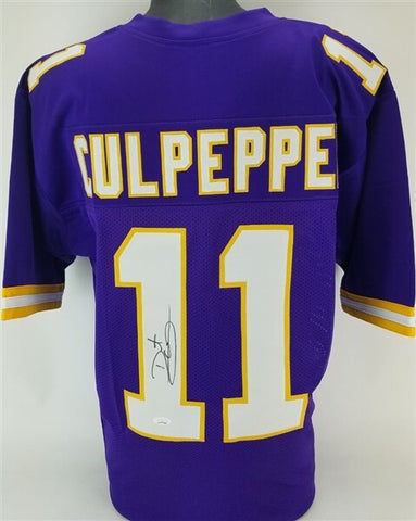 Daunte Culpepper Signed Minnesota Vikings Jersey (JSA) Former UCF Quarterback