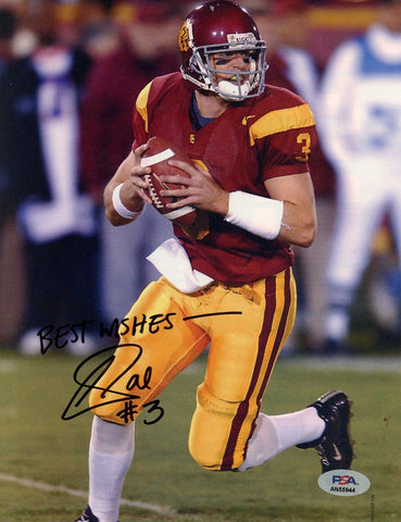 Carson Palmer Signed/Inscr 8x10 Photo USC 2002 Heisman PSA/DNA 188090