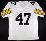 Mel Blount Signed Pittsburgh Steelers Jersey (GTSM) 5xPro Bowl Defensive Back