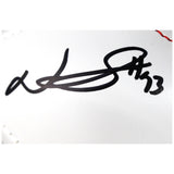 Ndamukong Suh Autographed Nebraska Cornhuskers Logo Football Beckett WIT 52788