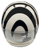 JOE BURROW Autographed Bengals Alternate Mini Speed Helmet FANATICS