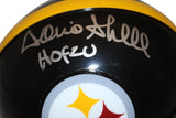 Donnie Shell Signed Pittsburgh Steelers VSR4 Mini Helmet HOF Beckett 35590