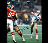 Joe Montana Signed San Francisco 49ers Unframed16x20 Photo - White Jersey Throwi