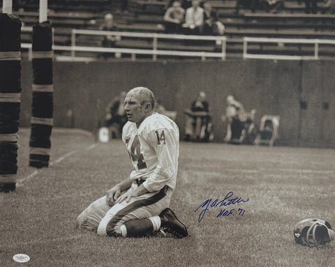 Y.A. Tittle NY Giants HOF Signed/Autographed 16x20 Photo JSA 212056